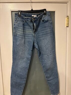 ARULA Women's Skinny Jeans in Light Blue Denim